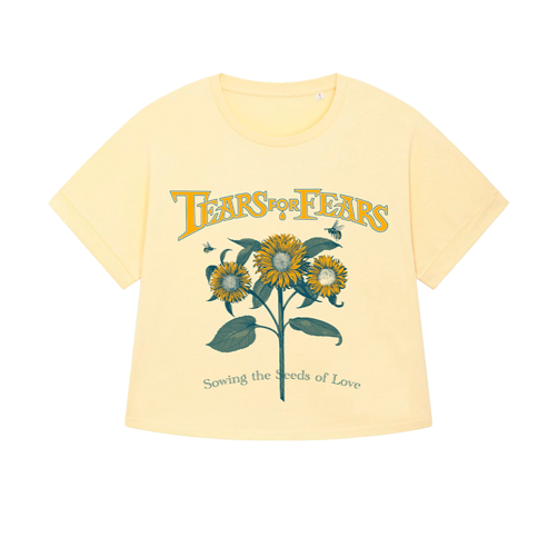 SEEDS OF LOVE SUNFLOWER LADIES YELLOW TEE