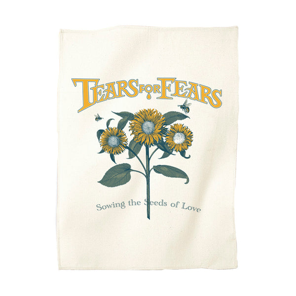 SEEDS OF LOVE NATURAL TEA TOWEL