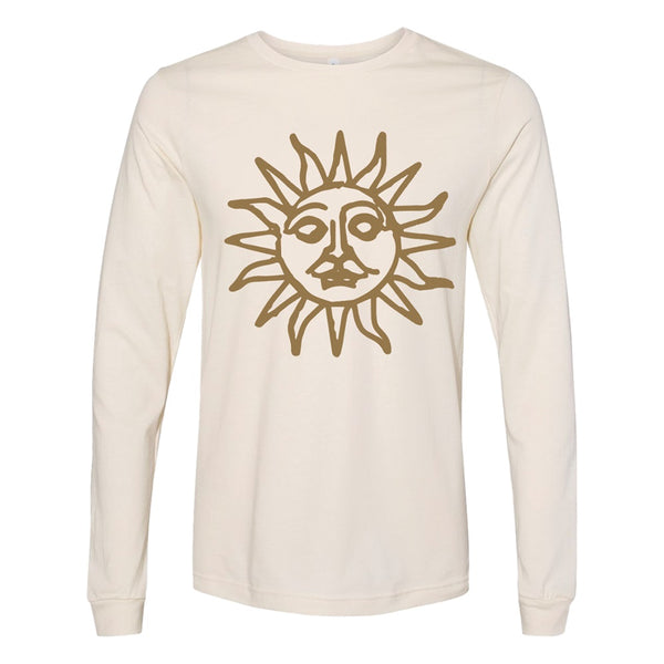 TEARS SUN VINTAGE WHITE LONGSLEEVE TEE